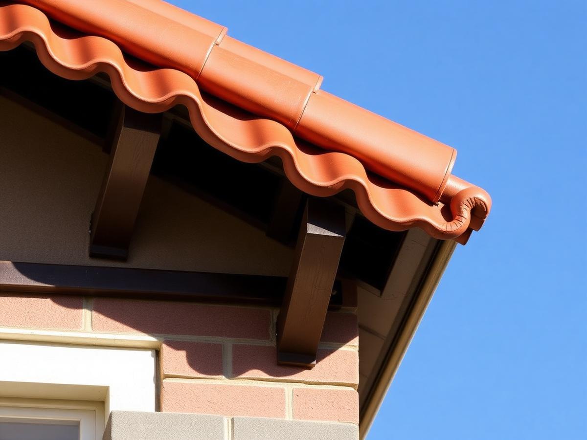 Illustrative image of a tile roof